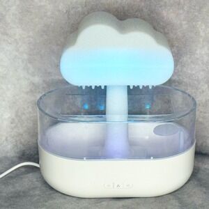 Rain Cloud Mist Humidifier 7 Color Lights Aroma Diffuser Night Light Portable